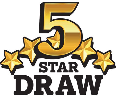 5 star draw numbers.